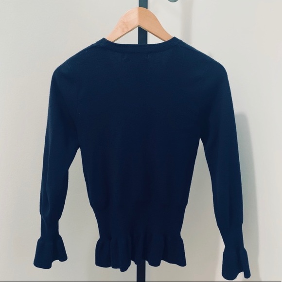 β οΈ SOLD. 2/$20 π NAF NAF Button Up Navy Cardigan - Picture 2 of 5